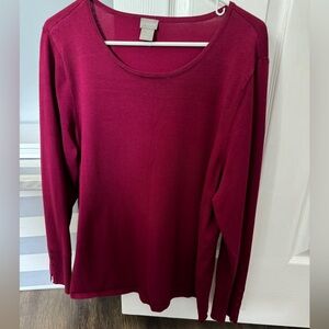 Chico’s sweater size 3